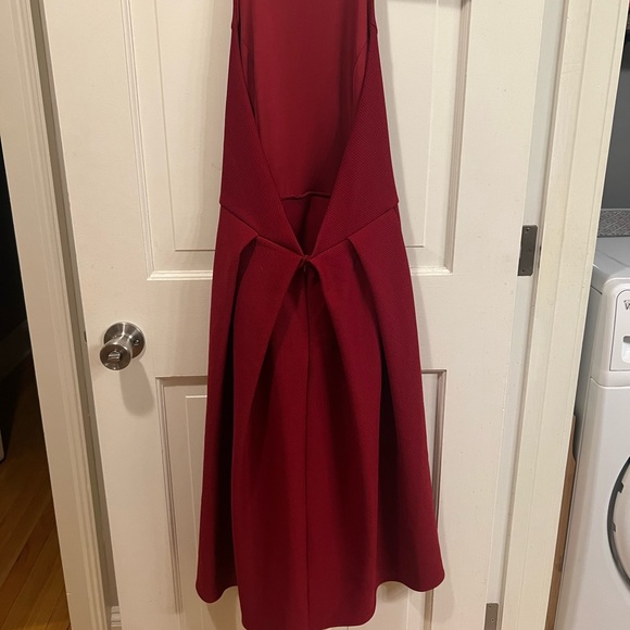 Lulus red midi dress. Size Medium. - Picture 6 of 7